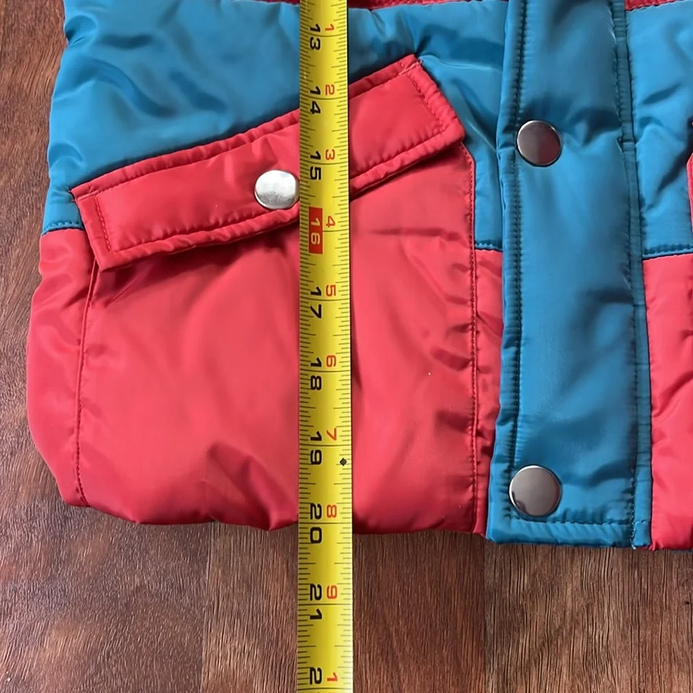 Brand new Cat & Jack Orange/blue stripe vest - Picture 5 of 13